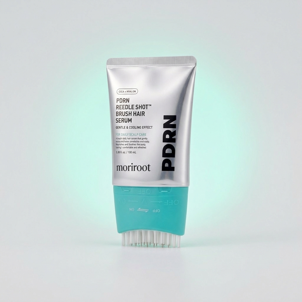 Korea's Viral Brush-On Scalp Serum (PDRN Onto Your Crown & Hairline in 30 Seconds, Not Into Your Hair)