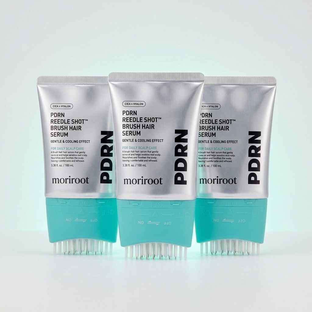 Korea's Viral Brush-On Scalp Serum (PDRN Onto Your Crown & Hairline in 30 Seconds, Not Into Your Hair)