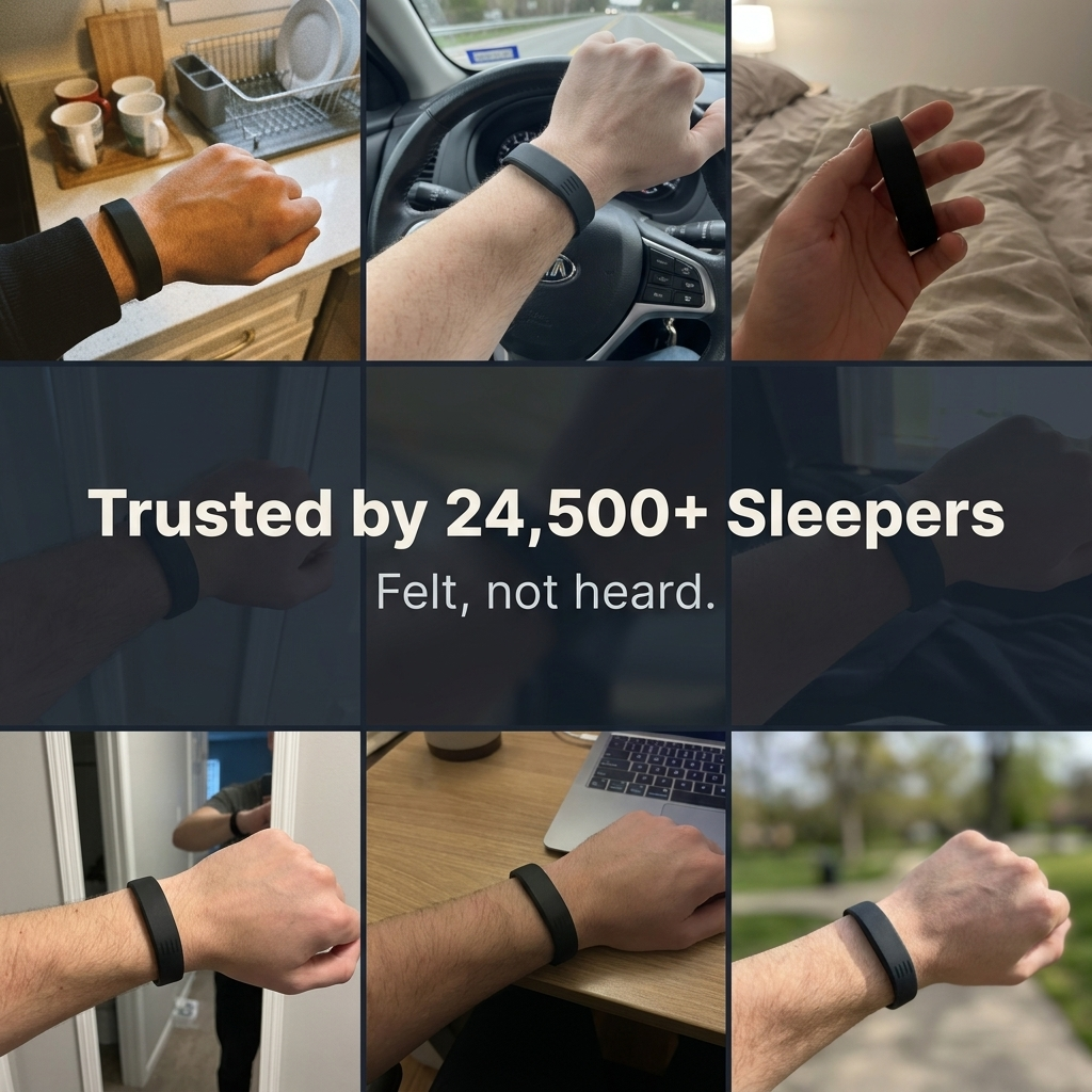 Felt Band - Silent Vibrating Alarm For Calmer Mornings